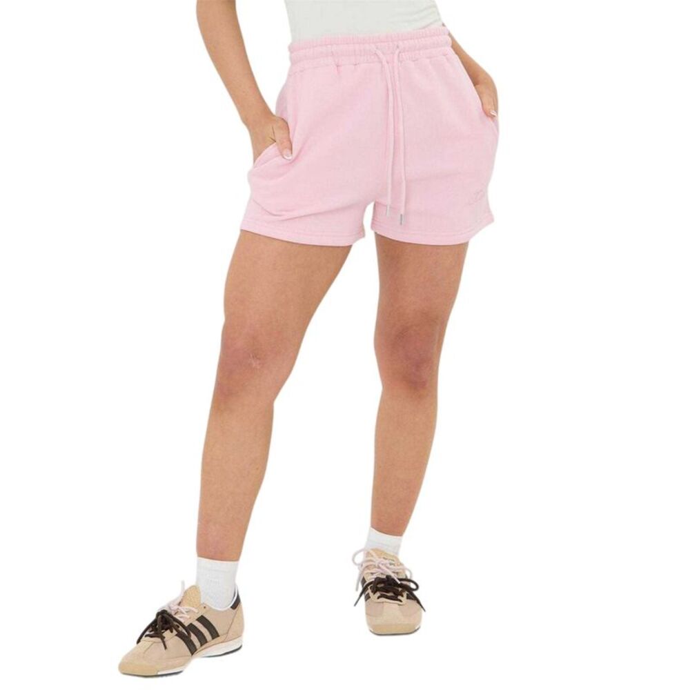 I Saw It First Womens/Ladies Jersey Shorts / Pink